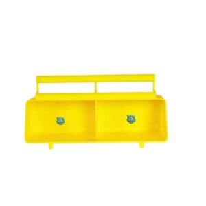 Birds two partition feeding cup