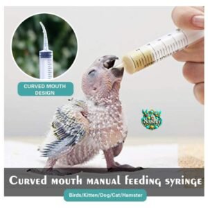 Hand feeding syringe