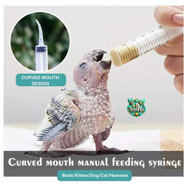 Hand feeding syringe