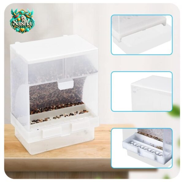 Birds No wastage feeder (500 gram ) - Image 3